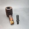 Caminetto Business 101 KS, Rusticated Brandy Estate Briar Pipe [SOLD OUT] - Image 12