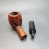 Custombilt Partially Rusticated Apple, Estate Briar Pipe [SOLD OUT] - Image 12