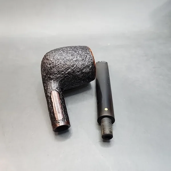 Brakner Antique Hand Cut Straight Apple Estate Briar Pipe [SOLD OUT] - Image 12