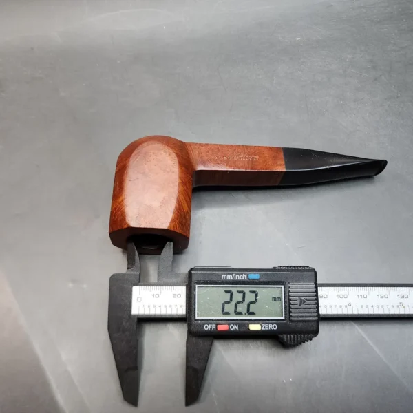 Colossals Custom Made Smooth Panel Briar Pipe, American Estates - Image 12