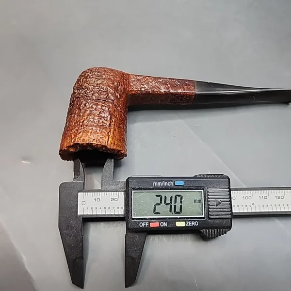 Charatans Make Relief Grain Sandblasted Dublin Briar Pipe, English Estates (Lane Era) - Image 12