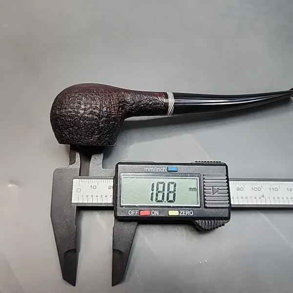 Eric Klodt Sandblasted Prince Handmade Estate Briar Pipe [SOLD OUT] - Image 12