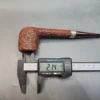 Ferndown Antique Bark, Les Wood Rusticated Canadian Estate Briar Pipe, Unsmoked [SOLD OUT] - Image 13