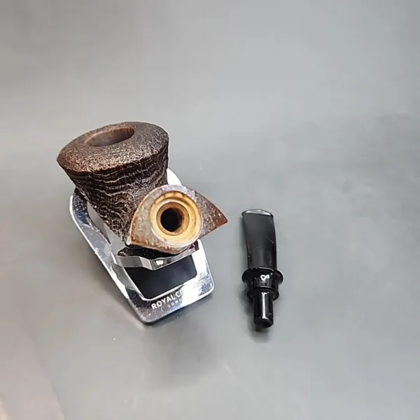 Jody Davis Friar C08, Sandblasted Bent Dublin Briar Pipe, American Estates [SOLD OUT] - Image 13