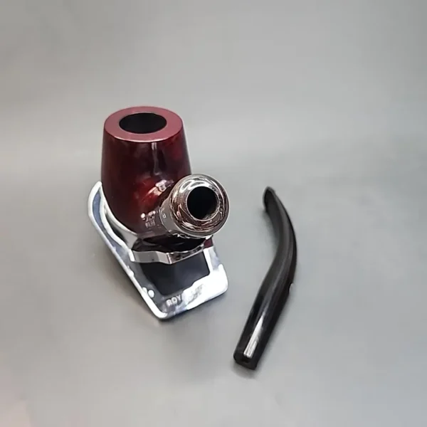 James Upshall Tilshead FH 6, Army Mount Bent Billiard Estate Briar Pipe, Unsmoked [SOLD OUT] - Image 13