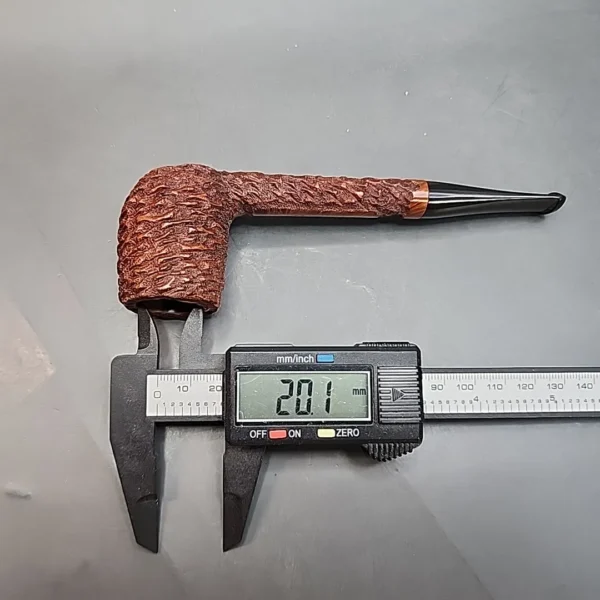 KBB Yello-Bole Carburetor, Rusticated Canadian Briar Pipe, American Estates [SOLD OUT] - Image 13