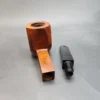 Colossals Custom Made Smooth Panel Briar Pipe, American Estates - Image 13