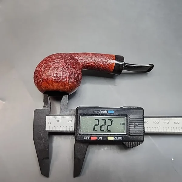 Nathan Armentrout Sandblasted Tomato Handmade Briar Pipe, Unsmoked [SOLD OUT] - Image 13