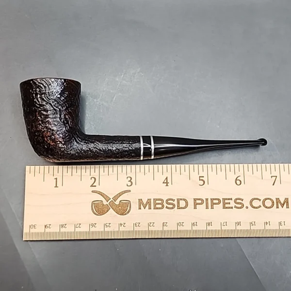 1985 Dunhill Shell 5105 F, Straight Sandblasted Dublin Estate Briar Pipe, 6mm [SOLD OUT] - Image 13