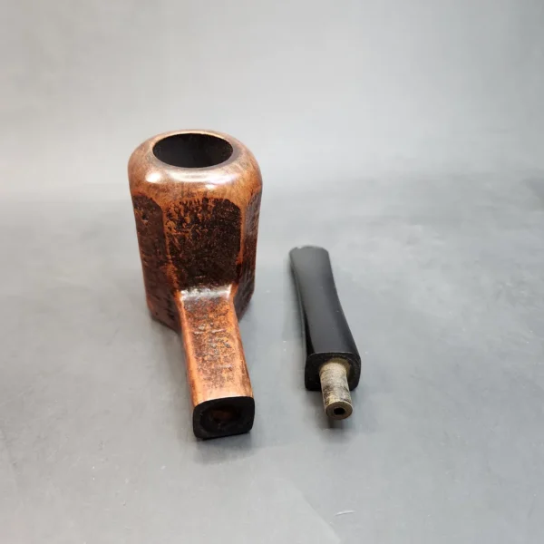 J.M. Boswell Sandblasted Panel Estate Briar Pipe, Unsmoked [SOLD OUT] - Image 13