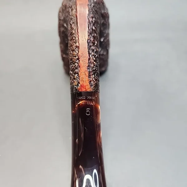 Castello Sea Rock KKKK Bent Billiard Estate Briar Pipe [SOLD OUT] - Image 14