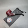 James Upshall Tilshead FH 6, Army Mount Bent Billiard Estate Briar Pipe, Unsmoked [SOLD OUT] - Image 14