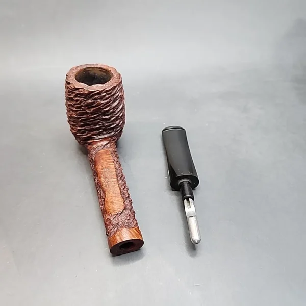 KBB Yello-Bole Carburetor, Rusticated Canadian Briar Pipe, American Estates [SOLD OUT] - Image 14