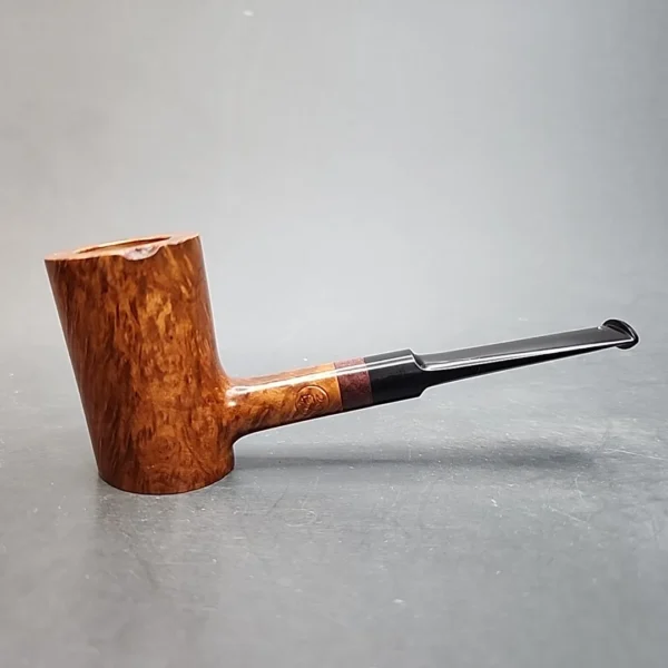 Atin Smooth Bent Poker Handmade Briar Pipe, Iranian - Image 3