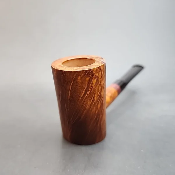 Atin Smooth Bent Poker Handmade Briar Pipe, Iranian - Image 4
