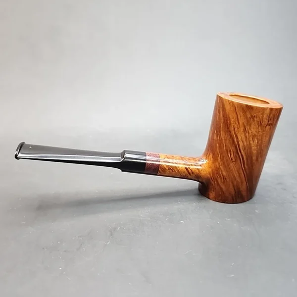 Atin Smooth Bent Poker Handmade Briar Pipe, Iranian - Image 7