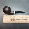 Keresaspa Sandblasted Bent Apple Handmade Briar Pipe, Iran Artisan Pipe - Image 10