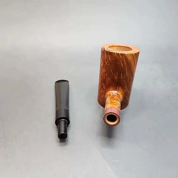 Atin Smooth Bent Poker Handmade Briar Pipe, Iranian - Image 13