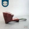 La Biota Sandblasted Freehand Briar Pipe, Handmade in Italy