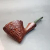 La Biota Sandblasted Freehand Briar Pipe, Handmade in Italy - Image 9