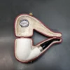 MBSD Meerschaum Deluxe, Rusticated Bent Pot, Block Meerschaum Pipe, Briar-Mortis [SOLD OUT] - Image 3