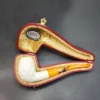 MBSD Meerschaum Bent Egg Block Meerschaum Pipe, Fitted Case [SOLD OUT] - Image 3
