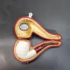 MBSD Meerschaum Lattice Bent Apple Block Meerschaum, Pipe Fitted Case [SOLD OUT] - Image 3
