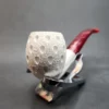 MBSD Meerschaum Lattice Bent Apple Block Meerschaum, Pipe Fitted Case [SOLD OUT] - Image 5