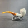 MBSD Meerschaum Bent Egg Block Meerschaum Pipe, Fitted Case [SOLD OUT] - Image 7