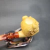 Vintage Devil Head Block Meerschaum Estate Pipe, Unsmoked [SOLD OUT] - Image 8