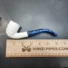 MBSD Meerschaum Lattice Bent Billiard Block Meerschaum Pipe, Fitted Case [SOLD OUT] - Image 9
