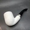 MBSD Meerschaum Deluxe, Rusticated Bent Pot, Block Meerschaum Pipe, Briar-Mortis [SOLD OUT] - Image 10