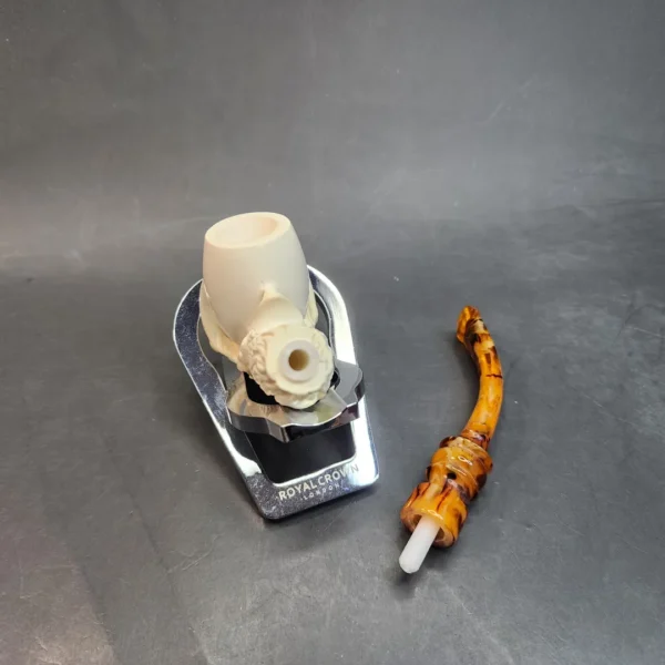 MBSD Meerschaum Claw, Block Meerschaum Pipe, Fitted Case [SOLD OUT] - Image 10