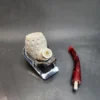 MBSD Meerschaum Lattice Bent Apple Block Meerschaum, Pipe Fitted Case [SOLD OUT] - Image 11