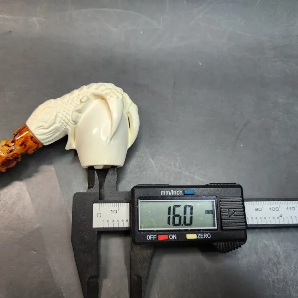 MBSD Meerschaum Claw, Block Meerschaum Pipe, Fitted Case [SOLD OUT] - Image 12