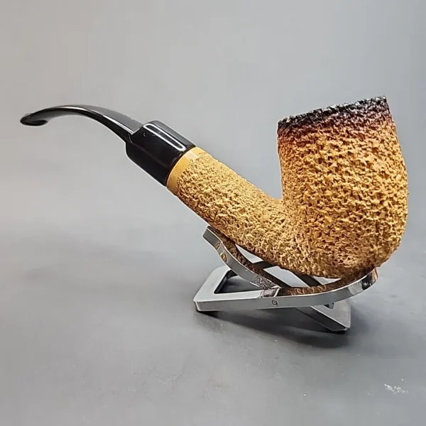 Kiko 104, Jumbo Bent Billiard Estate Block Meerschaum Pipe [SOLD OUT] - Image 6