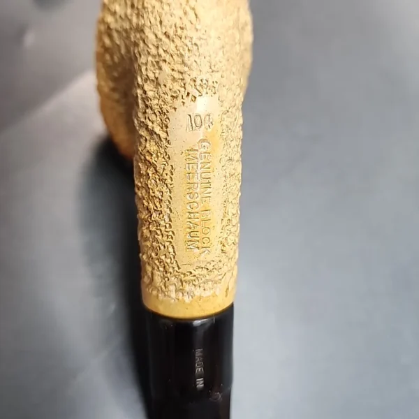 Kiko 104, Jumbo Bent Billiard Estate Block Meerschaum Pipe [SOLD OUT] - Image 8