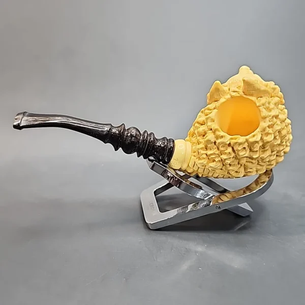 1986 Eyup Sabri Wolf #67 Block Meerschaum Pipe, Unsmoked [SOLD OUT] - Image 9