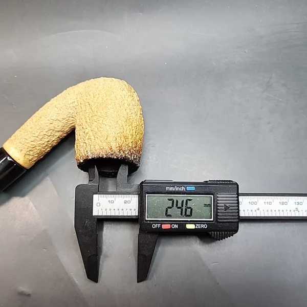 Kiko 104, Jumbo Bent Billiard Estate Block Meerschaum Pipe [SOLD OUT] - Image 11