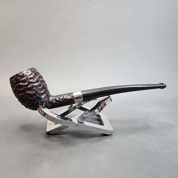 Peterson Junior Rusticated Belge Briar Pipe, Fishtail (New) - Image 3