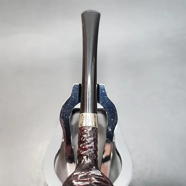 Peterson Junior Rusticated Belge Briar Pipe, Fishtail (New) - Image 6