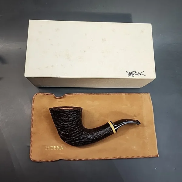 Mike Butera Antique Sandblasted Dublin Briar Pipe, Unsmoked [SOLD OUT] - Image 3
