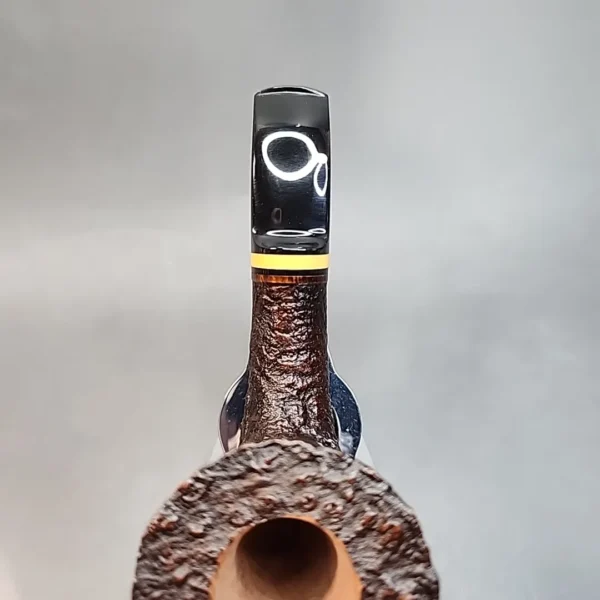 Mike Butera Antique Sandblasted Dublin Briar Pipe, Unsmoked [SOLD OUT] - Image 7