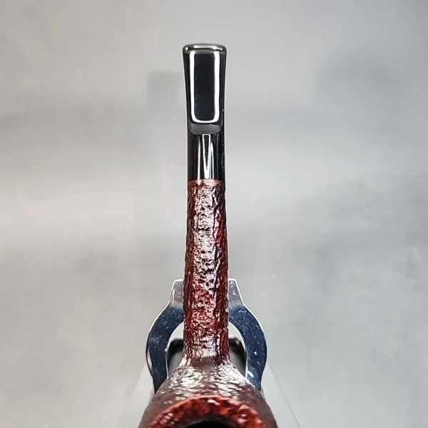Rossi by Savinelli Sitting 8701, Sandblasted Lovat Briar Pipe, 6mm - Image 7