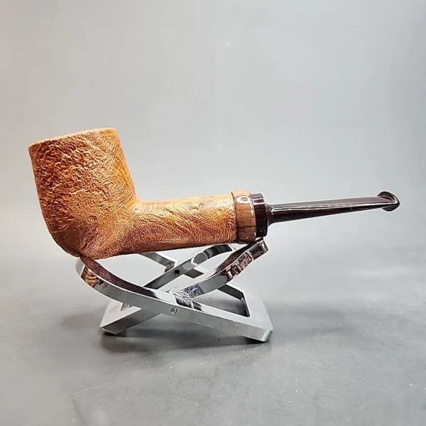 Nathan Armentrout Sandblasted Straight Billiard Briar Pipe, New [SOLD OUT] - Image 4