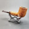 Nathan Armentrout Sandblasted Straight Billiard Briar Pipe, New [SOLD OUT] - Image 7
