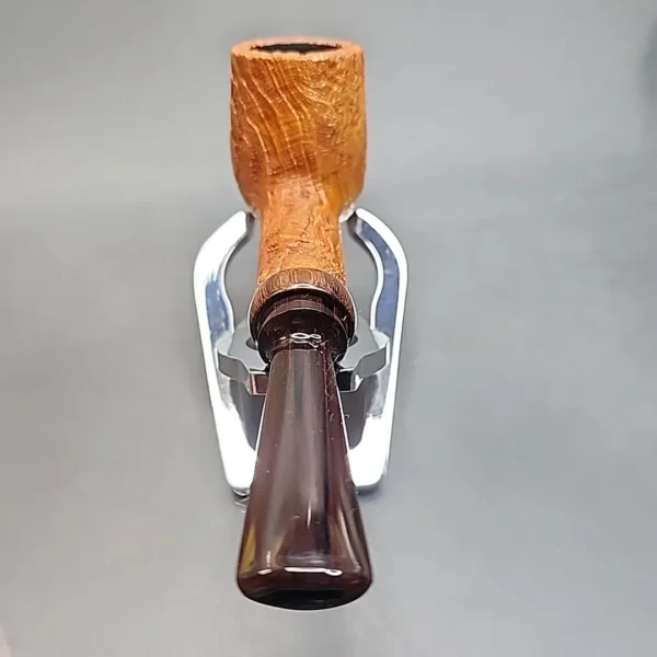 Nathan Armentrout Sandblasted Straight Billiard Briar Pipe, New [SOLD OUT] - Image 9
