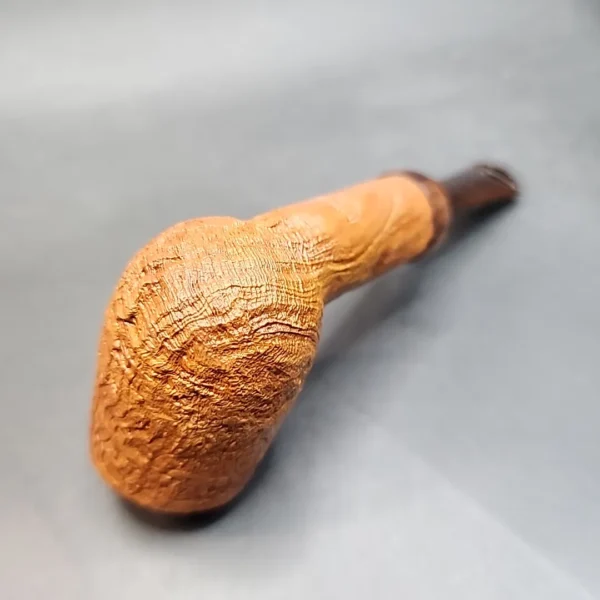 Nathan Armentrout Sandblasted Straight Billiard Briar Pipe, New [SOLD OUT] - Image 10