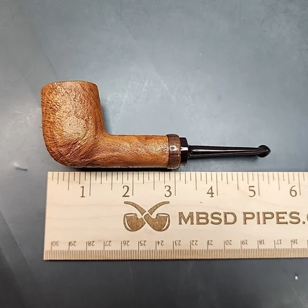 Nathan Armentrout Sandblasted Straight Billiard Briar Pipe, New [SOLD OUT] - Image 12