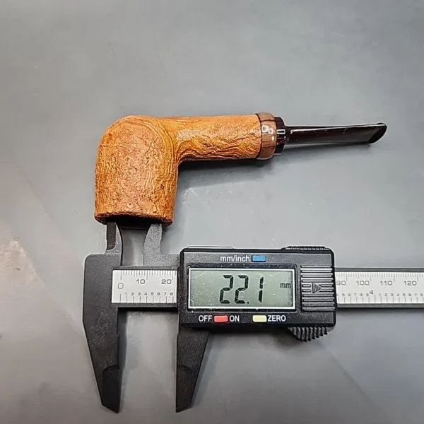 Nathan Armentrout Sandblasted Straight Billiard Briar Pipe, New [SOLD OUT] - Image 13